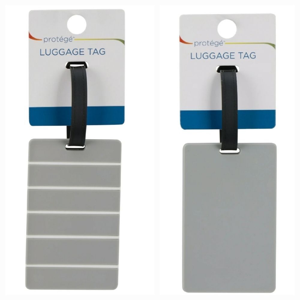 Protégé Stripe/Solid Luggage Tag Set